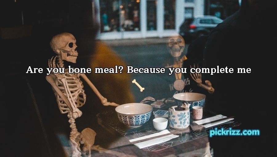 Skeleton Pick Up Lines