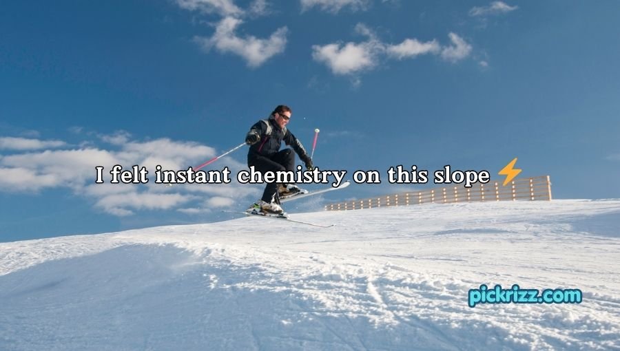 skiing pick up lines