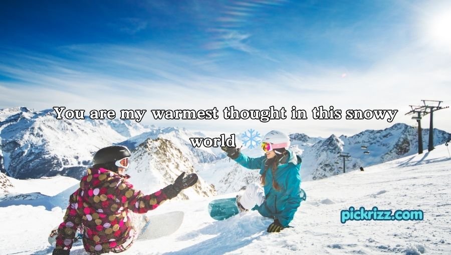 skiing pick up lines