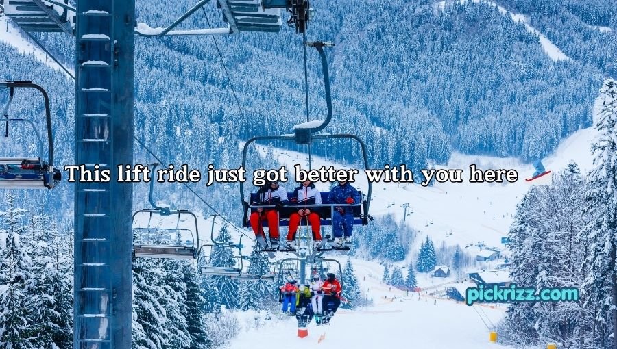 skiing pick up lines