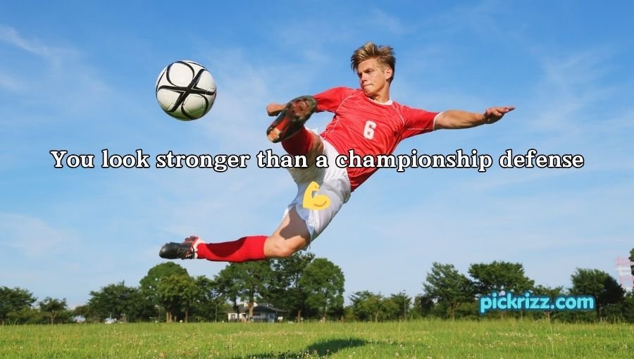 Soccer Pick Up Lines
