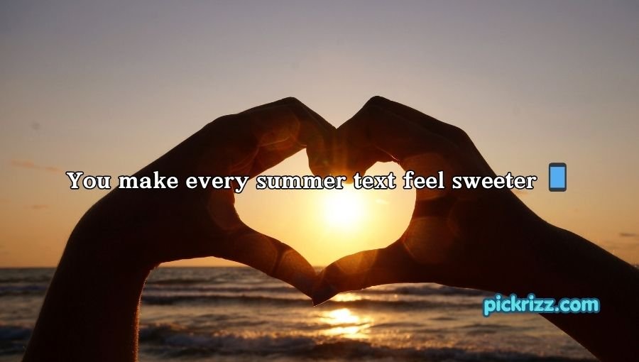 Summer Pick Up Lines