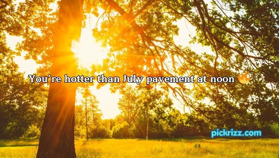 Summer Pick Up Lines