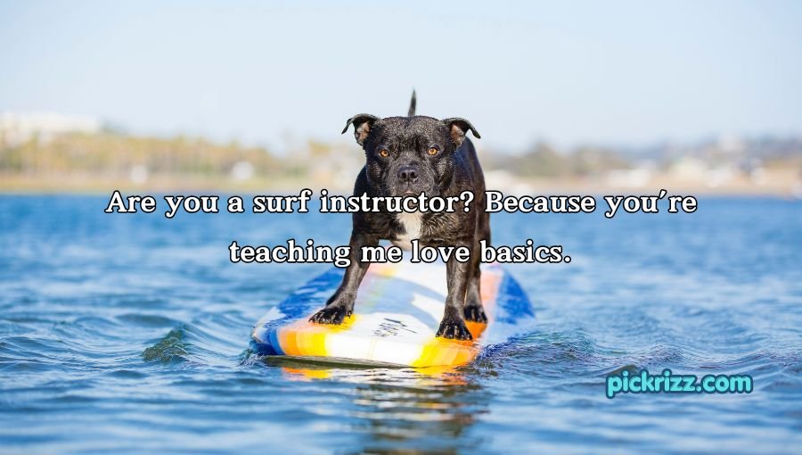 Surfing Pick Up Lines