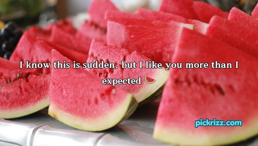 Watermelon Pick Up Lines