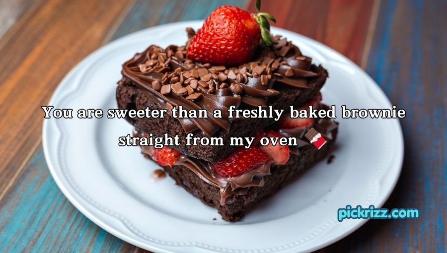 Brownie Pickup Lines