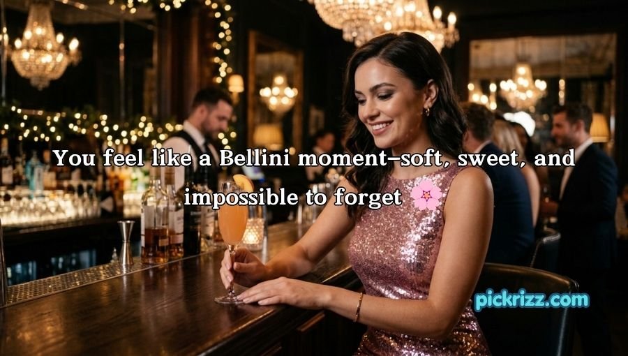 Bellini Pick Up Lines