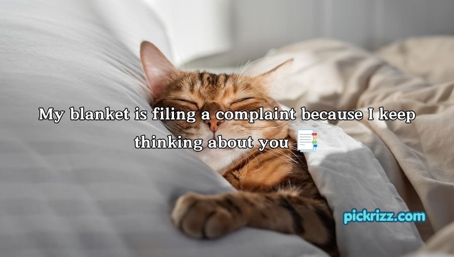 Blanket Pickup Lines