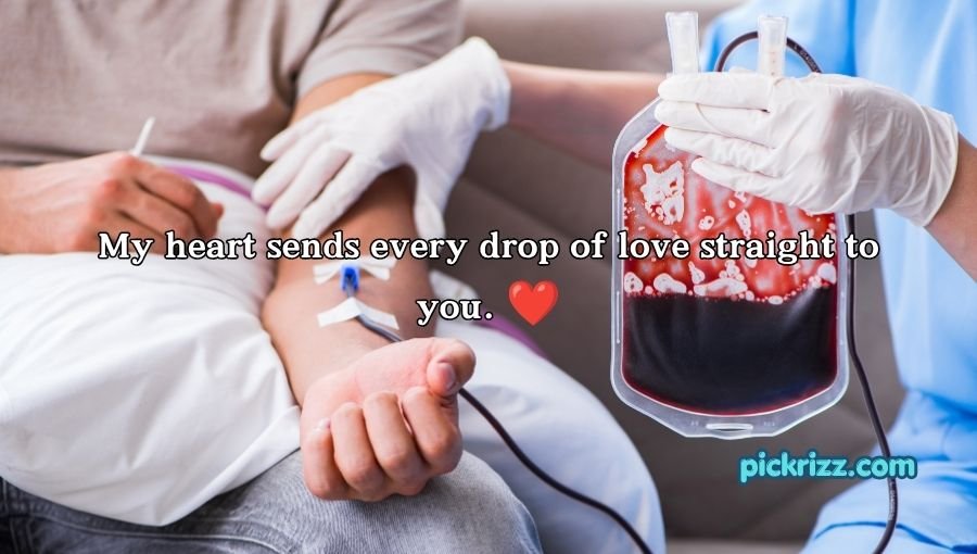 Blood Pick Up Lines