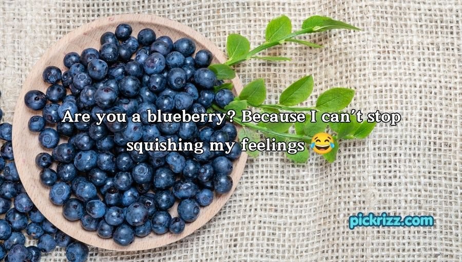 Blueberry Pickup Lines