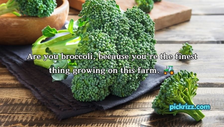 Broccoli Pickup Lines
