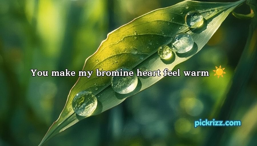 Bromine Pickup Lines