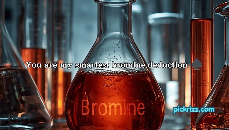 Bromine Pickup Lines