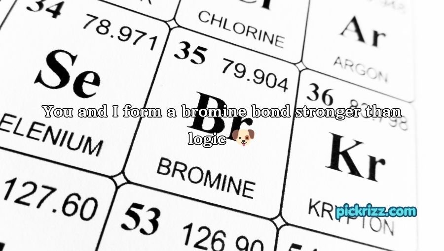 Bromine Pickup Lines