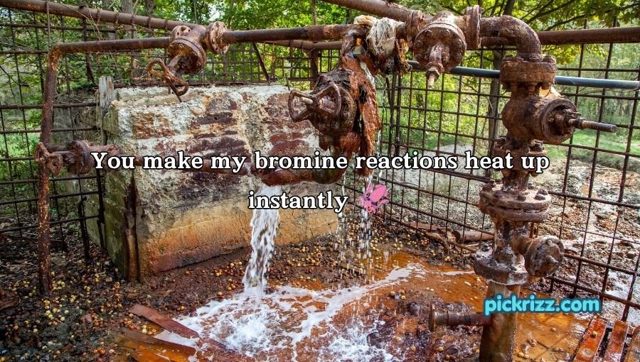 Bromine Pickup Lines