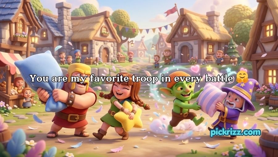 Clash of Clans Pick Up Lines