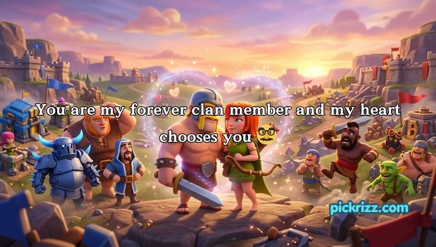 Clash of Clans Pick Up Lines