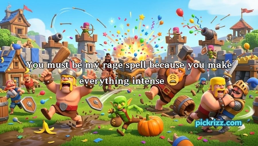 Clash of Clans Pick Up Lines