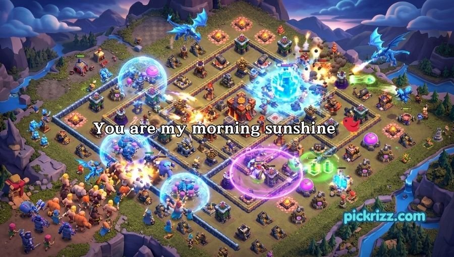 Clash of Clans Pick Up Lines
