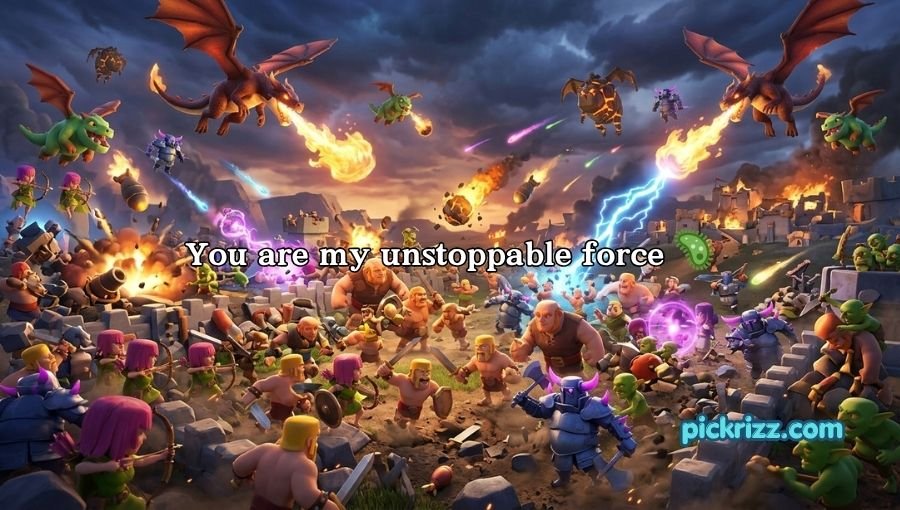 Clash of Clans Pick Up Lines