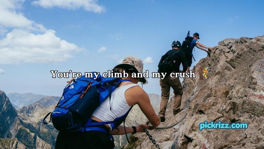 Climber Pick Up Lines