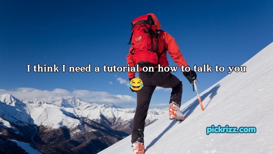 Climber Pick Up Lines