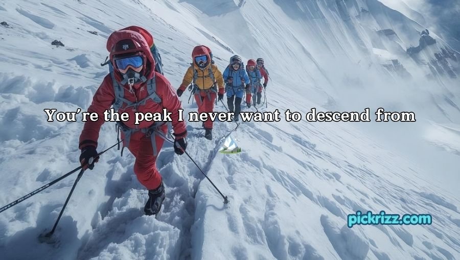 Climber Pick Up Lines