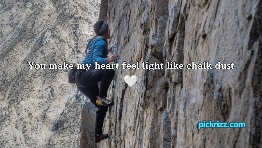Climber Pick Up Lines