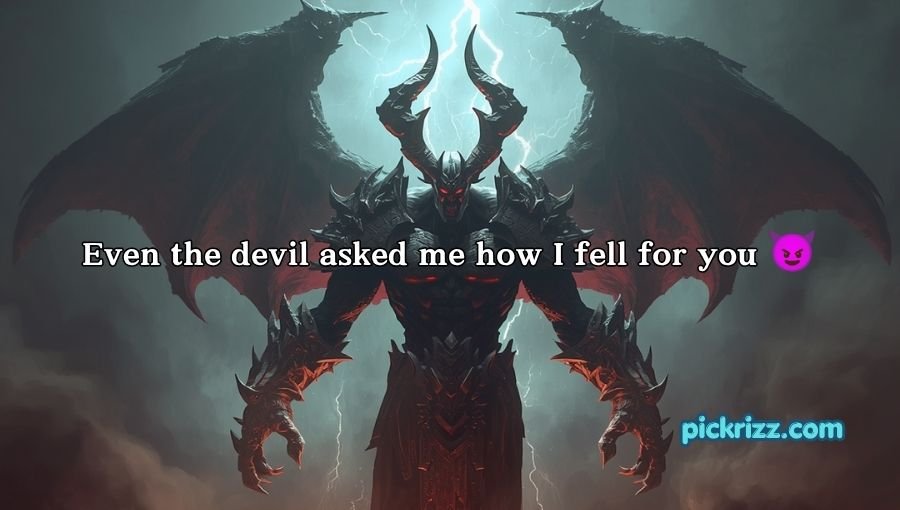 Diablo Pick Up Lines
