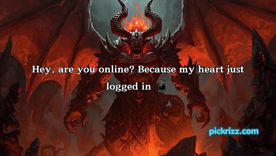 Diablo Pick Up Lines