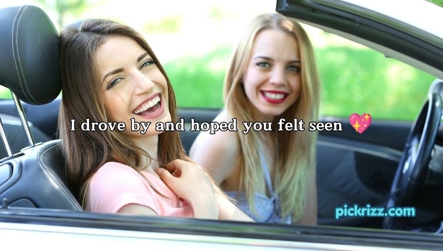Drive By Pick Up Lines