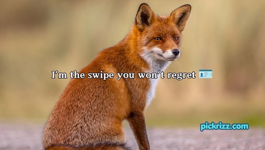 Fox Pickup Lines