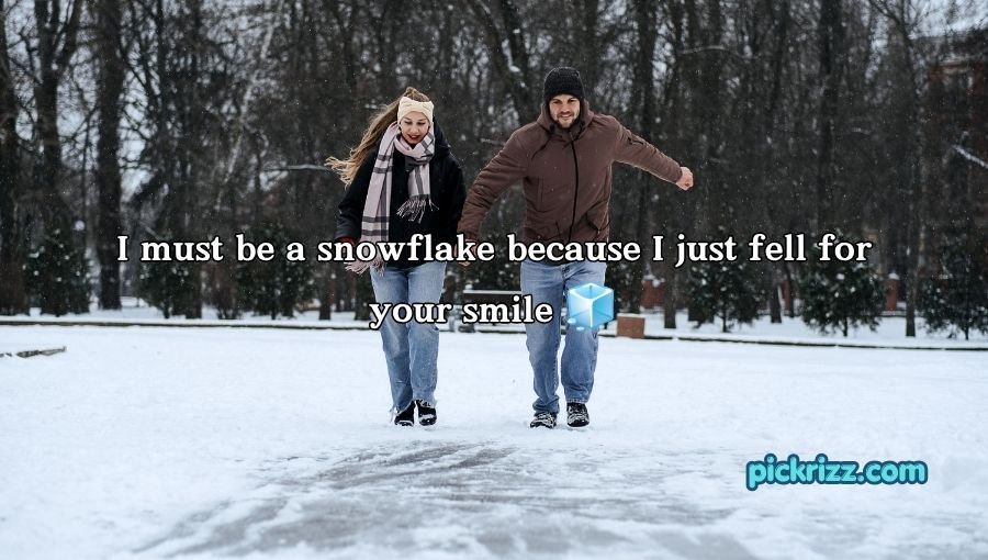 Frozen pick up lines
