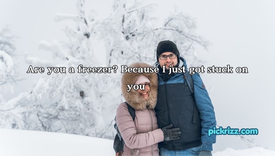 Frozen pick up lines