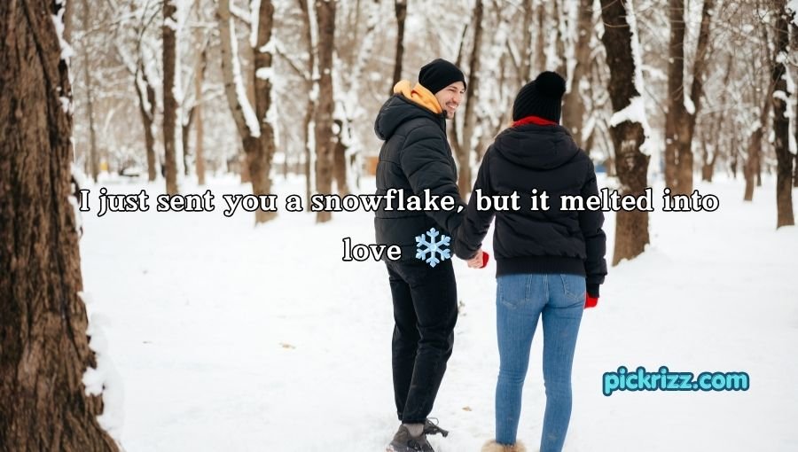 Frozen pick up lines