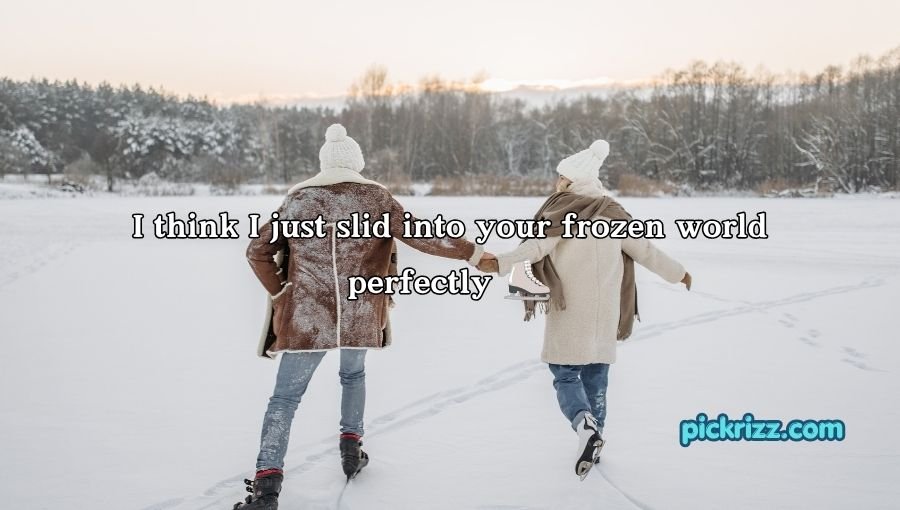 Frozen pick up lines