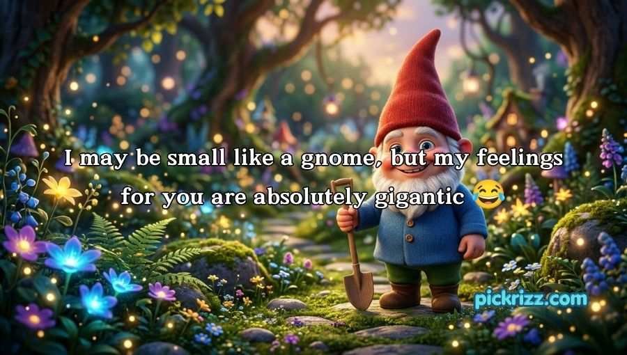 Gnome Pickup Lines