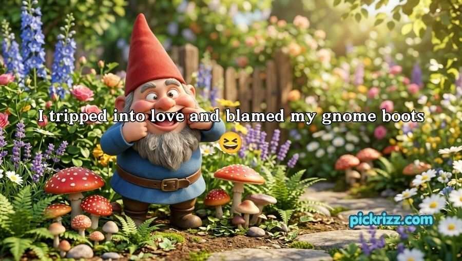 Gnome Pickup Lines