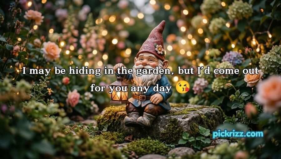 Gnome Pickup Lines