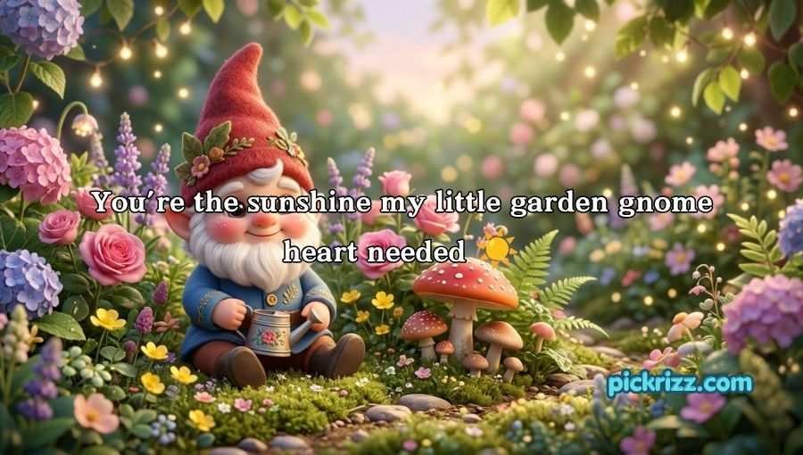 Gnome Pickup Lines