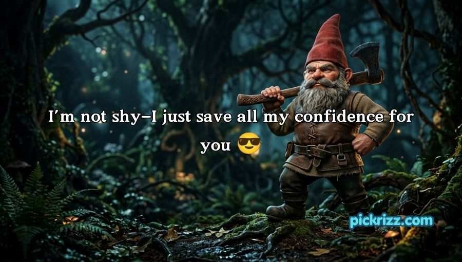 Gnome Pickup Lines