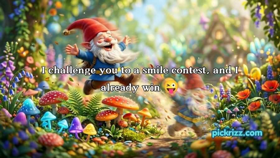 Gnome Pickup Lines