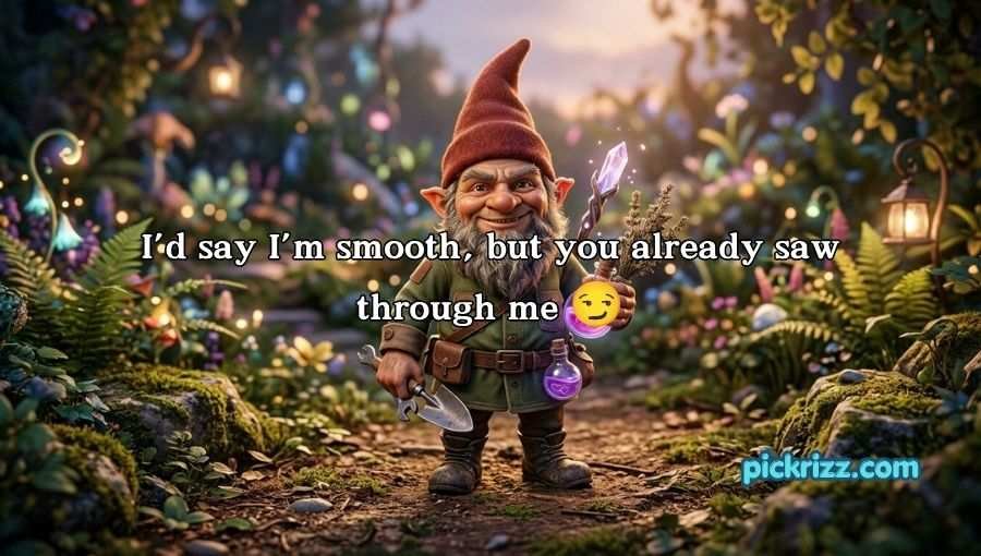 Gnome Pickup Lines