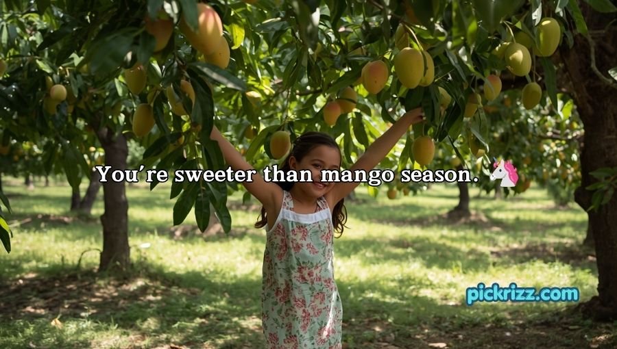 Mango Pick Up Lines