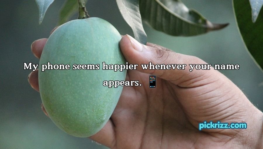 Mango Pick Up Lines