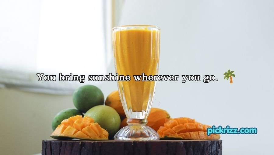 Mango Pick Up Lines