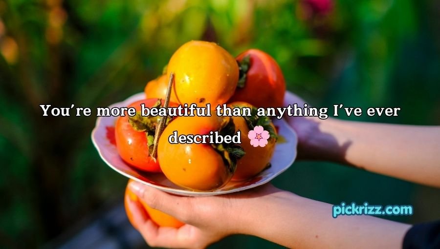 Persimmon Pick Up Lines