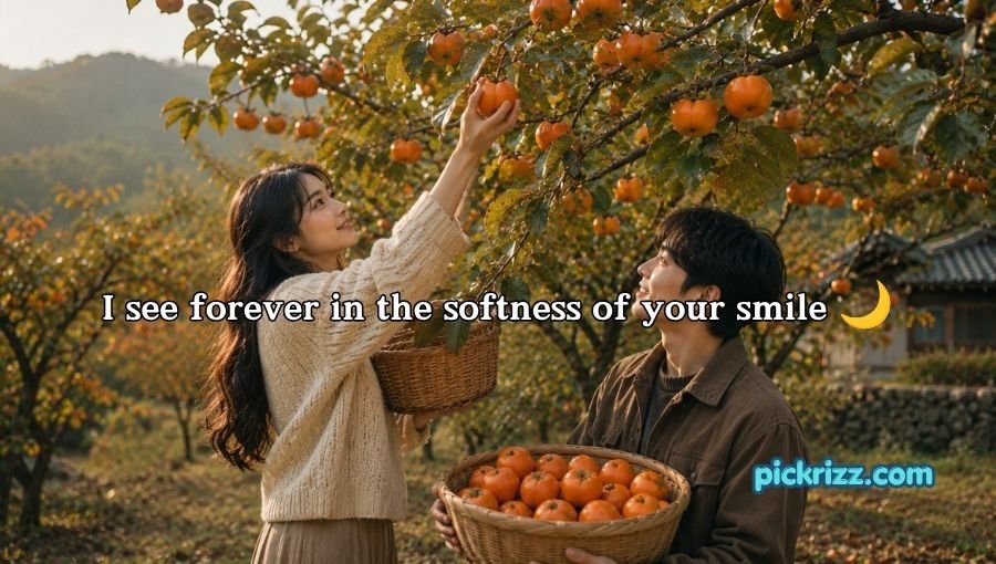 Persimmon Pick Up Lines