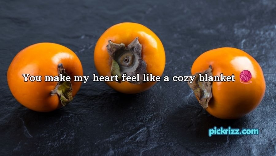 Persimmon Pick Up Lines