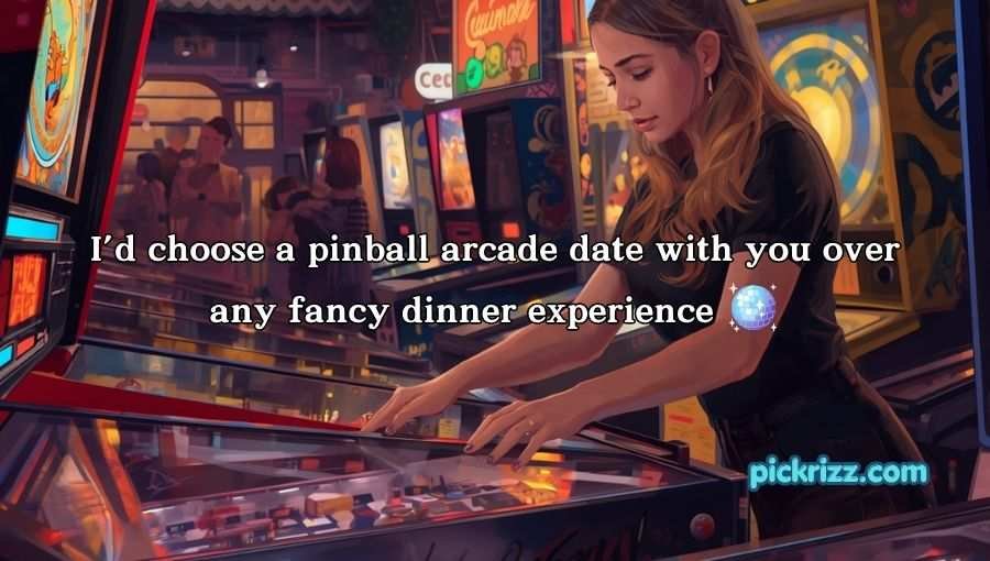 Pinball Pick Up Lines